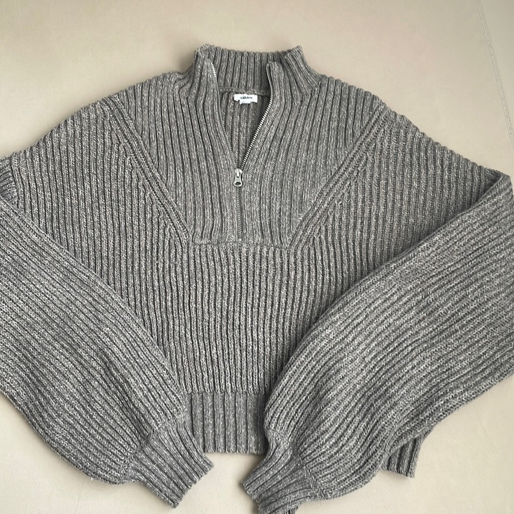 Garage quarter zip sweater